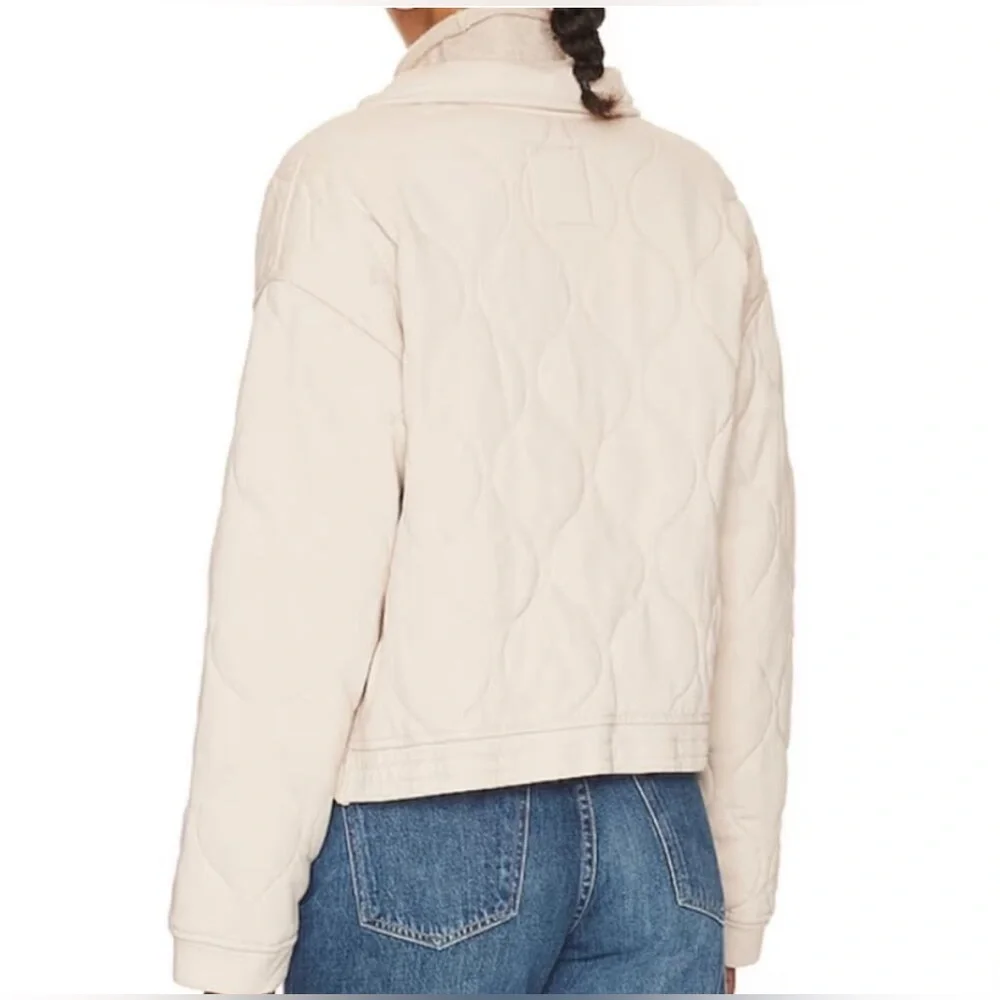 SOLD. Sanctuary The Weekend Padded Quilted Knit Jacket NWT Size M - Picture 4 of 7